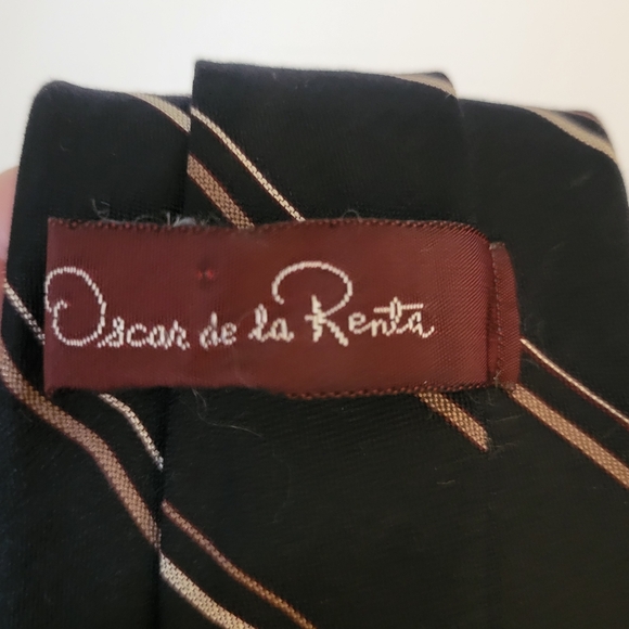 Oscar de la Renta Vintage Tie - Picture 4 of 4